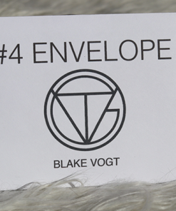 Number 4 Envelope (Gimmicks and Online Instructions) by Blake Vogt - Trick