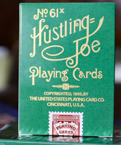 Limited Edition Hustling Joe (Frog Back Green Box) Playing Cards