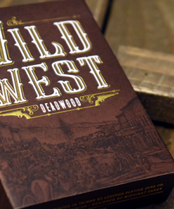 WILD WEST: Deadwood Playing Cards