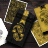Paisley Magical Gold Playing Cards by Dutch Card House Company