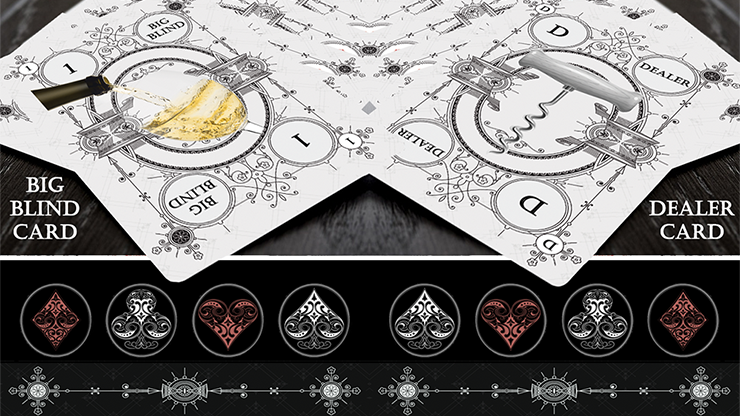 Vintage Label Playing Cards (Private Reserve White) by Craig Maidment Vintage Label Playing Cards (Private Reserve White) by Craig Maidment