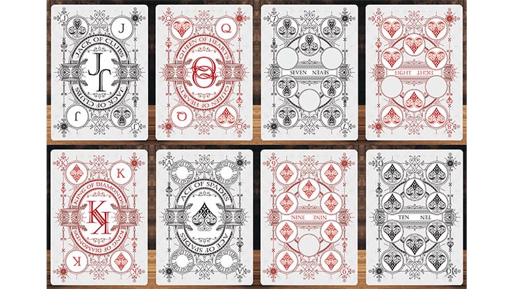 Vintage Label Playing Cards (Private Reserve White) by Craig Maidment Vintage Label Playing Cards (Private Reserve White) by Craig Maidment