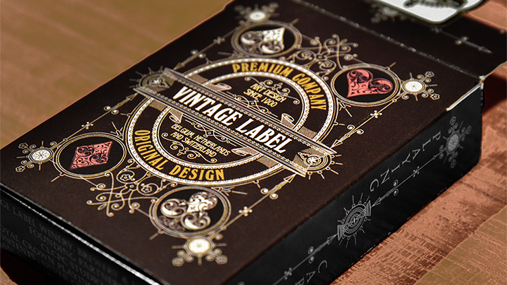 Vintage Label Playing Cards (Private Reserve White) by Craig Maidment Vintage Label Playing Cards (Private Reserve White) by Craig Maidment