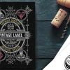Vintage Label Playing Cards (Premier Edition Black) by Craig Maidment Vintage Label Playing Cards (Premier Edition Black) by Craig Maidment