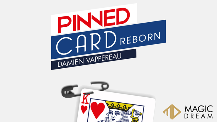 Pinned Card Reborn (Gimmicks and Online Instructions) by Damien Vappereau and Magic Dream - Trick Pinned Card Reborn (Gimmicks and Online Instructions) by Damien Vappereau and Magic Dream - Trick