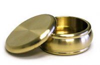 Buddha Okito Box Brass (US Quarter $ 2 Euro) - Chazpro