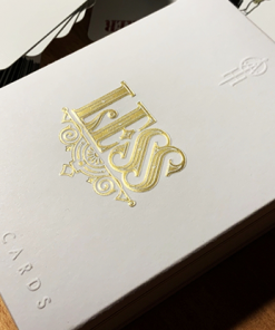 Less Playing Cards (Gold) by Lotrek