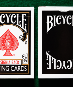 Bicycle Insignia Back (Black) Playing Cards