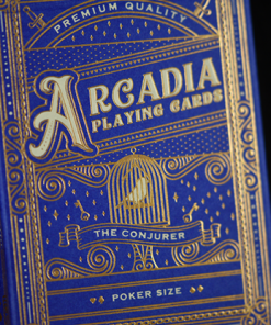 The Conjurer Playing Cards (Blue) by Arcadia Playing Cards