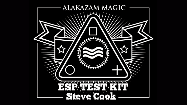 ESP Test Kit (Gimmicks and Online Instructions) by Steve Cook - Trick ESP Test Kit (Gimmicks and Online Instructions) by Steve Cook - Trick