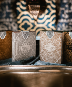 Limited Edition 2019 National Playing Card Deck Zellij Tile (Spade Gate) LAGOON/WHITE by Seasons Playing Card