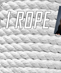 2 TO 1 Rope (White) by Aprendemagia - Trick