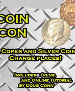 Coin Con (Magnetic Scotch and Soda) - Mexican Coin