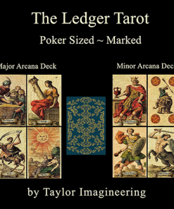 Ledger Major and Minor (2 decks and Online Instructions) Arcana Deck Poker Sized by Taylor Imagineering