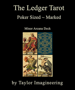 Ledger Minor Arcana Deck Poker Sized (1 Deck and Online Instructions) by Taylor Imagineering