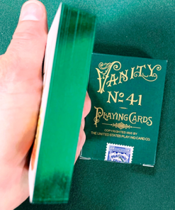 Limited Gilded Edition Late 19th Century Vanity (Clown) Playing Cards