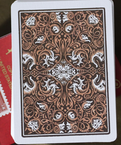 Limited Gilded Edition Late 19th Century Vanity (Creature) Playing Cards