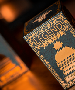 LEGEND Cups and Balls (Copper/Polished) by Murphy's Magic  - Trick