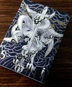 Sumi Kitsune Myth Maker (Blue) Playing Cards by Card Experiment