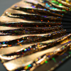 Appearing SnowStorming Fan V2 (Gold Hologram) by Victor Voitko (Gimmick and Online Instructions) - Trick