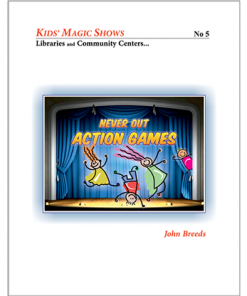 Never Out Action Games by John Breeds   - Book