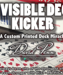 Invisible Deck Kicker (Gimmicks and Online Instructions) by David Penn - Trick
