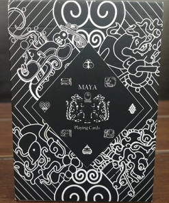 Maya Playing Cards Magic Black