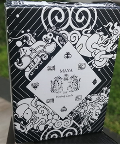 Maya Playing Cards Magic White