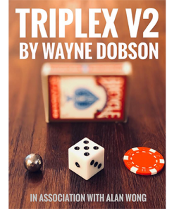 TRIPLEX V2 by Waybe Dobson and Alan Wong (Gimmicks and Online Instructions) - Trick