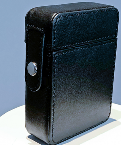 Black by Bond Lee Trick Details about   MAZE Leather Card Case 