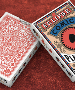 Eclipse Comic (Red) Vintage Transformation Playing Cards