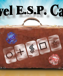 Travel ESP Cards Blue & Red (Gimmicks and Online Instructions) by Paul Carnazzo - Trick