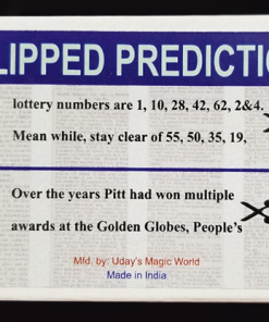 CLIPPED PREDICTION (Lotto/Golden Globe) by Uday - Trick