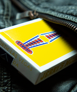 Vintage Feel Jerry's Nuggets (Yellow) Playing Cards