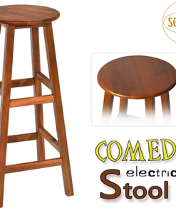 Comedy Electric Stool (Wood) by Sorcier Magic - Trick