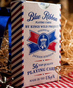 Blue Ribbon Playing Cards by Kings Wild Project Inc.