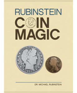 Rubinstein Coin Magic (Hardbound) by Dr. Michael Rubinstein - Book