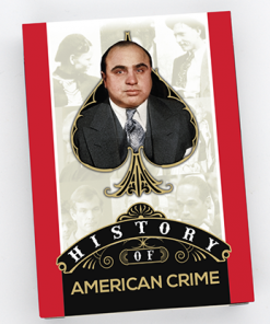 History Of American Crime Playing Cards