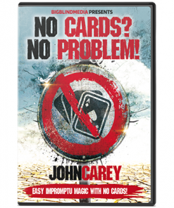 No Cards, No Problem by John Carey - DVD