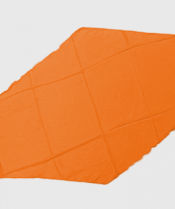 Diamond Cut Silk 18 inch (Orange) by Magic By Gosh - Trick