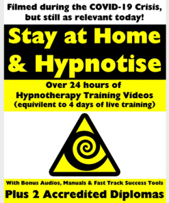STAY AT HOME & HYPNOTIZE - HOW TO BECOME A MASTER HYPNOTIST WITH EASEBy Jonathan Royle & Stuart 