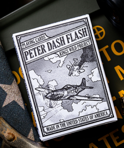 Peter Dash Flash - P51 Mustang Playing Cards by Kings Wild Project Inc.