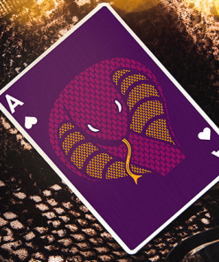 The Serpent (Purple) Playing Cards