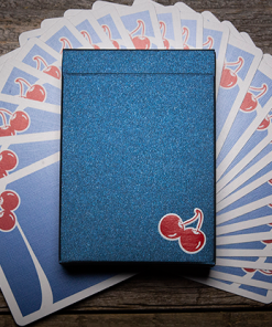 Cherry Casino House Deck Playing Cards (Tahoe Blue) by Pure Imagination Projects