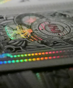 Vegas Diffractor Numbered  Classic Playing Cards