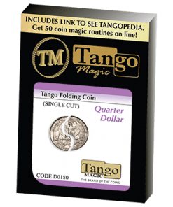 Tango Folding Coin Quarter Dollar Traditional Single Cut (D0180) - Tango