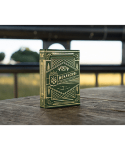 Monarchs Playing Cards (Green) by Theory 11