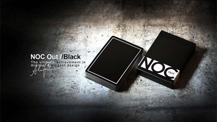 NOC Out: Black Playing Cards NOC Out: Black Playing Cards