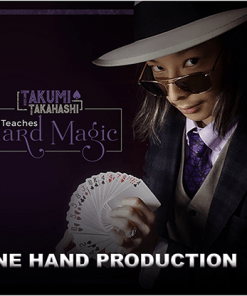Takumi Takahashi Teaches Card Magic - One Hand Production video DOWNLOAD