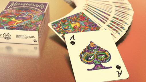 Masquerade: Mardi Gras Edition Playing Cards by Denyse Klette